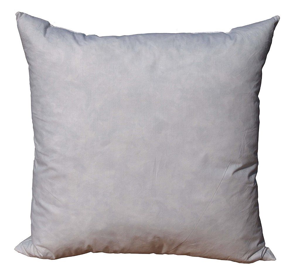 Pillowflex 95% Feather by 5% Down Pillow Form Insert Stuffers for Throw sham Covers and Cushions 20 Inch by 26 Inch