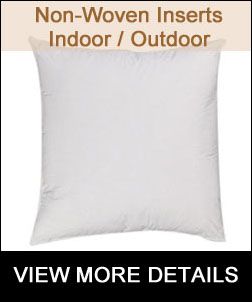 Non-Woven Pillow Insert Indoor / Outdoor