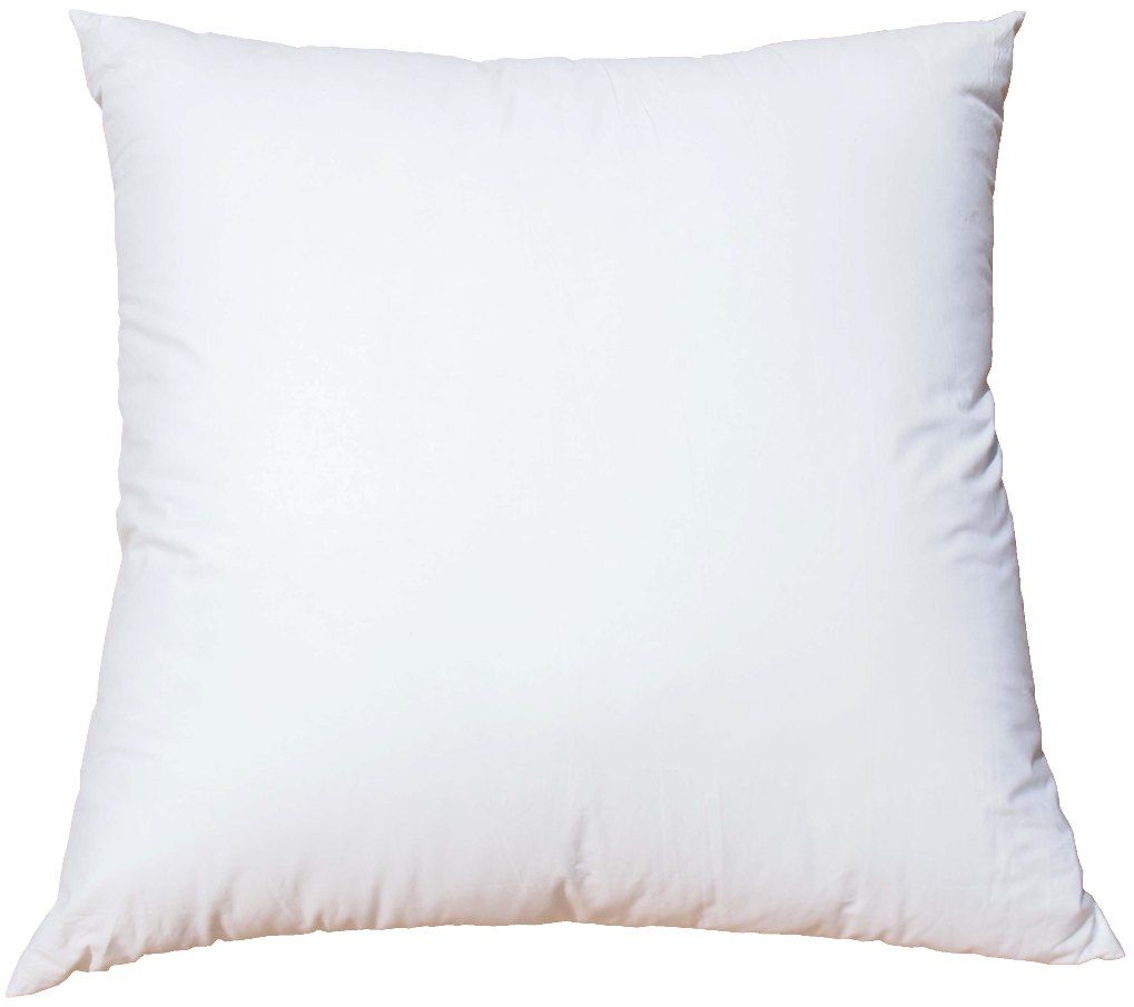 Hypoallergenic Down-Alternative Square Throw Pillow Inserts